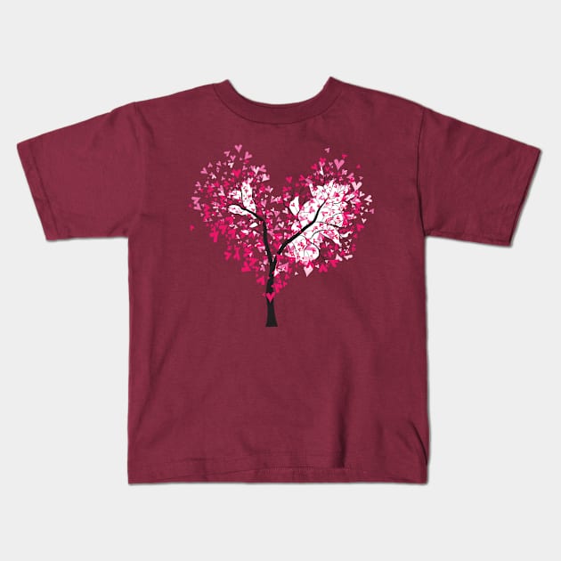 Happy Valentine's Day Kids T-Shirt by endi318